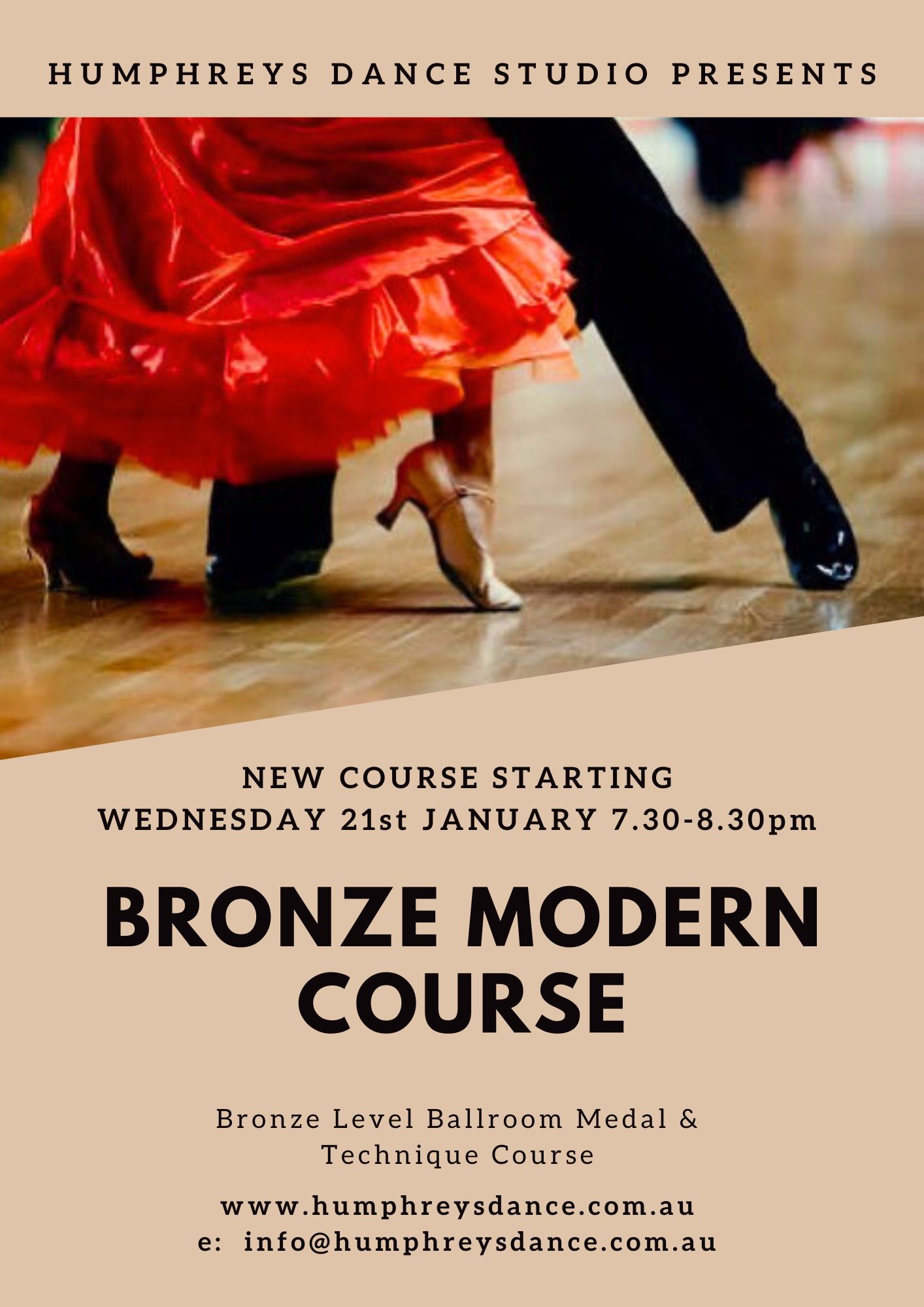 Bronze Modern Medal Course Jan 2026